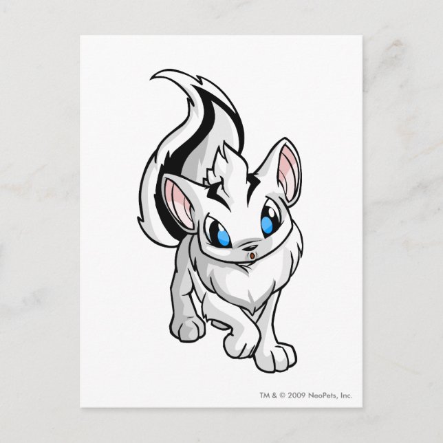 Carte Postale Xweetok blanc (Devant)