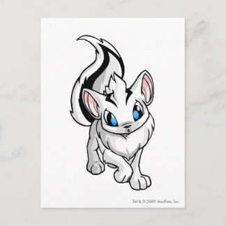 Carte Postale Xweetok blanc