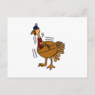 Carte Postale XX- Caricature de la Turquie froide