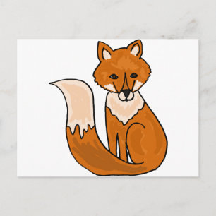 Carte Postale XX- Foxy Fox