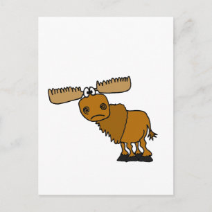 Carte Postale XX- Goofy Moose Design