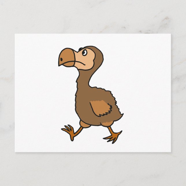 Carte Postale XX- Hilarié Dodo Bird Design (Devant)