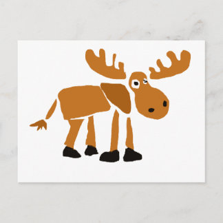 Carte Postale XX- Oie d'art primitive