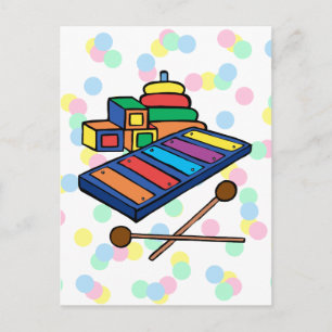 Carte Postale Xylophone