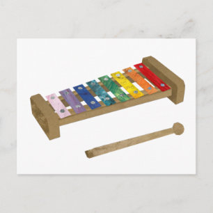 Carte Postale Xylophone