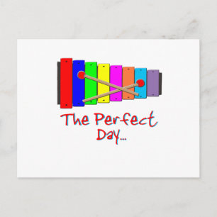 Carte Postale Xylophone Jour Parfait