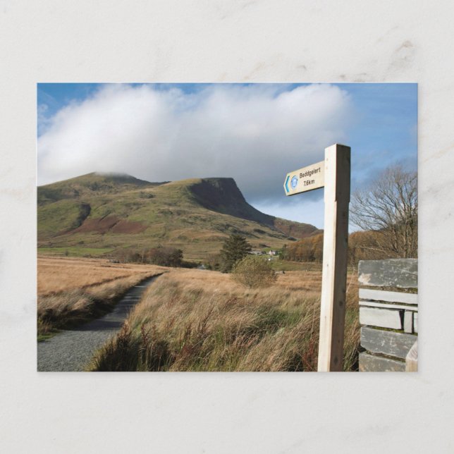 Carte Postale Y Garn Nord Pays de Galles (Devant)