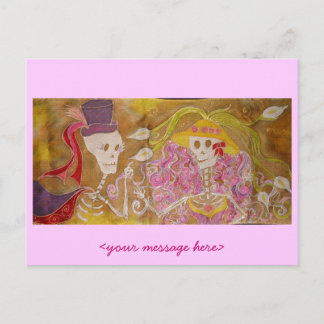 Carte Postale y'a de l'amour dans l'air