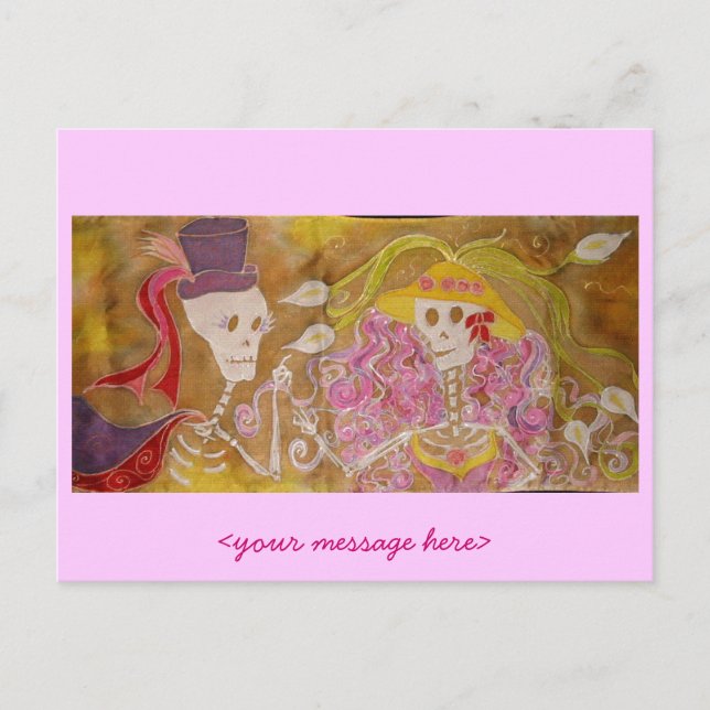 Carte Postale y'a de l'amour dans l'air  (Devant)