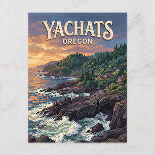 Carte Postale Yachats Oregon