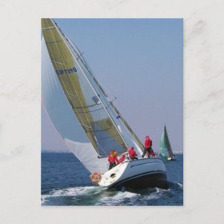 Carte Postale Yacht Racing In The Mar Menor