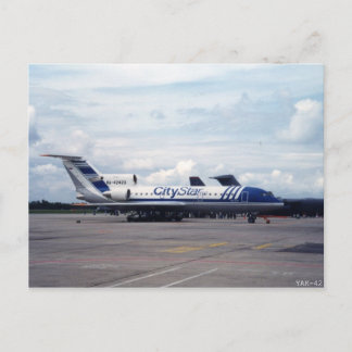 CARTE POSTALE YAK-42