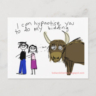 Carte Postale Yak cosmique #2