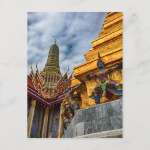 Carte Postale Yaksha à Wat Phra Kaeo