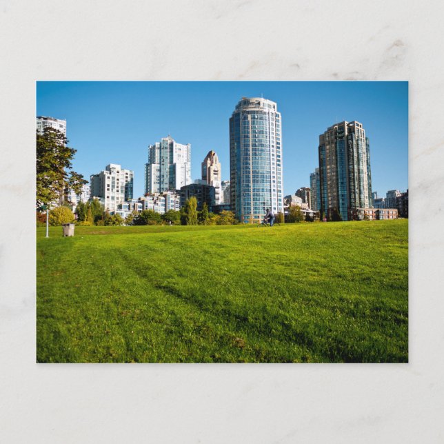 Carte Postale Yaletown Vancouver Skyline (Devant)
