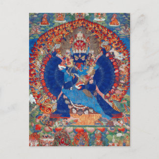 Carte Postale Yamantaka Vajrabhairava divinité bouddhiste tibéta
