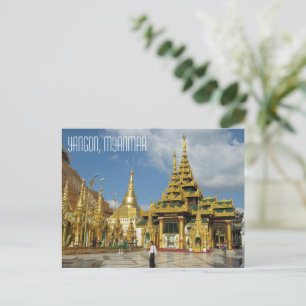 Carte Postale Yangon, Myanmar