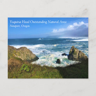 Carte Postale Yaquina Head Superbe zone naturelle, Oregon Post