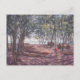 Carte Postale Yard Kafountine 1998 de bateau