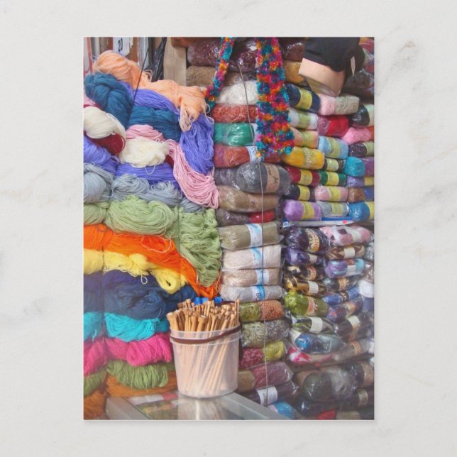 Carte Postale Yarn Shop (Devant)