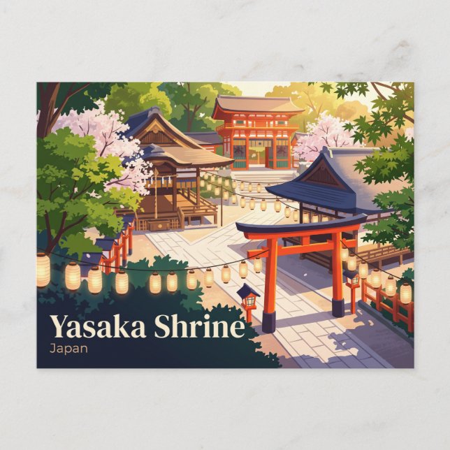 Carte Postale Yasaka Shrine Japon (Devant)