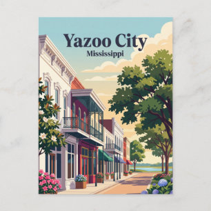 Carte Postale Yazoo City, Mississippi