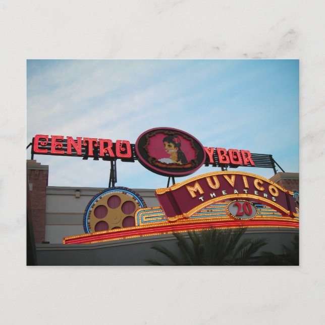 Carte Postale Ybor City, Floride (Devant)