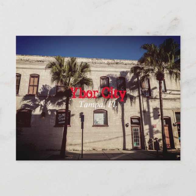 Carte Postale Ybor City, Tampa FLORIDA (Devant)