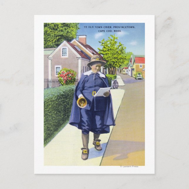 Carte Postale Ye Old Town Crier Bell (Devant)