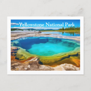 Carte postale Yellowstone