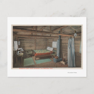 Carte Postale Yellowstone, WYInterior Vue du camp Mammoth