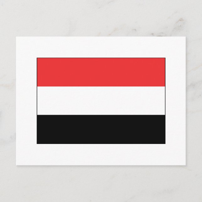 Carte Postale Yémen FLAG International (Devant)