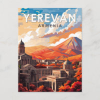 Yerevan Arménie Voyage Art Vintage