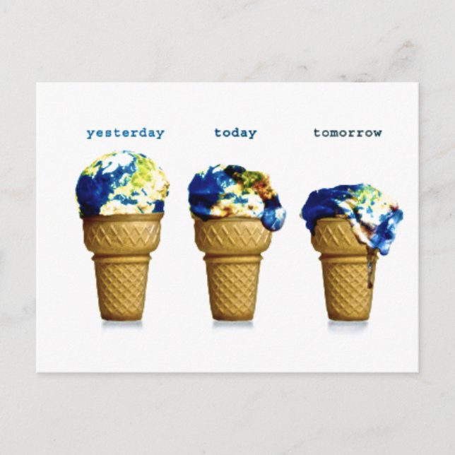 Carte Postale Yesterday Today Tomorrow (Devant)