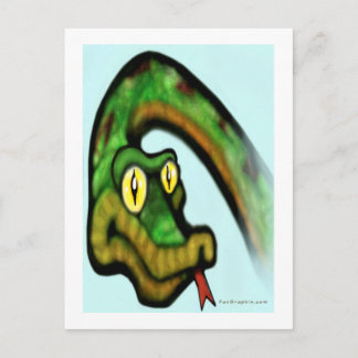 Carte Postale Yeux de serpent