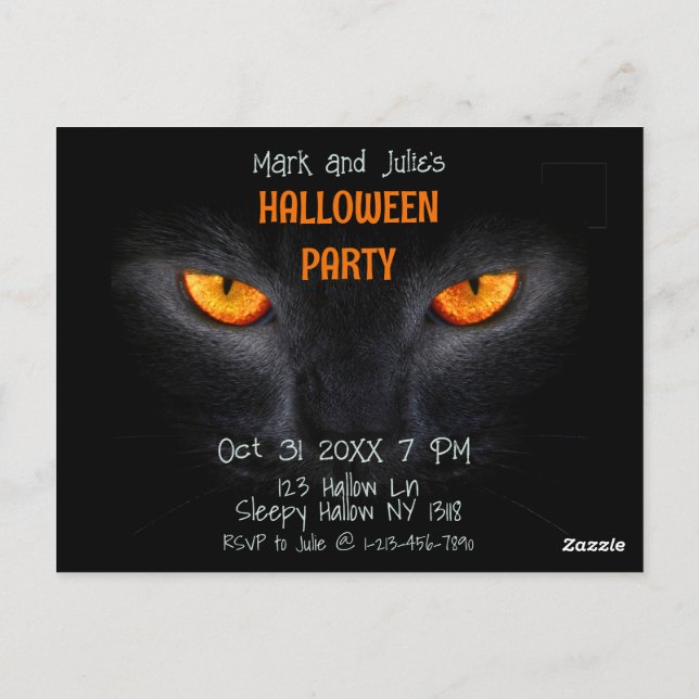 Carte Postale Yeux enchantés et Whispers de minuit (Dos)