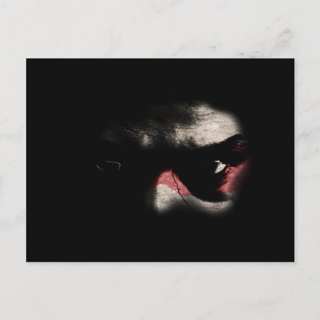 Carte Postale Yeux Noirs (Devant)