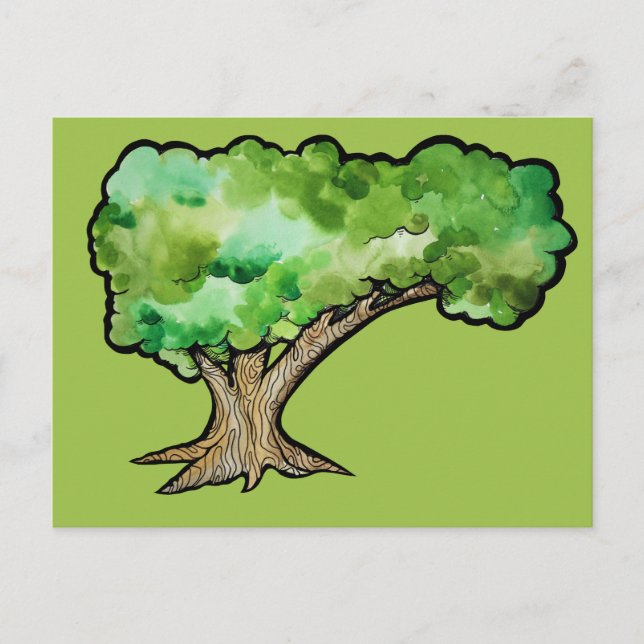 Carte Postale Yggdrasil Norse Tree of Life (Devant)