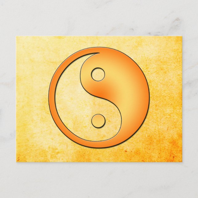 Carte Postale Yin Yang (Devant)