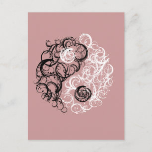 Carte Postale Yin Yang
