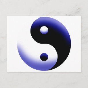 CARTE POSTALE YIN YANG