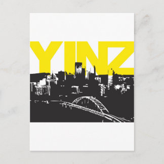 Carte Postale Yinz Pittsburgh
