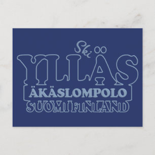 Carte postale YLLÄS FINLAND
