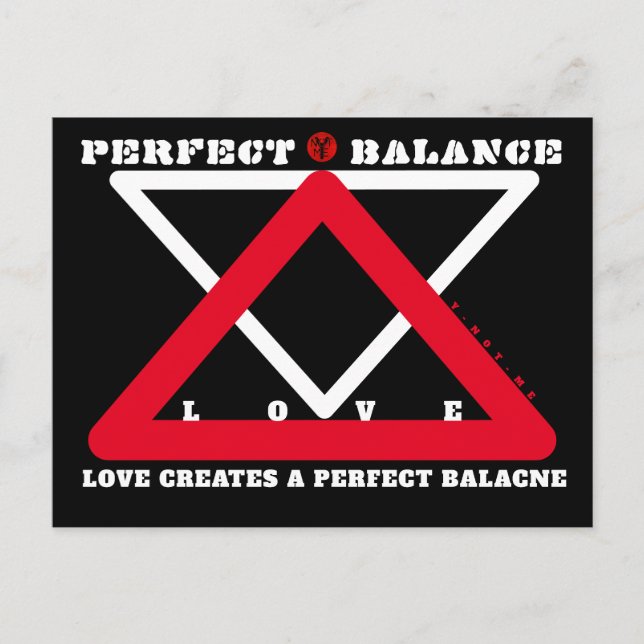 Carte Postale YNOTME PERFECT BALANCE 4b3  Postcard (Devant)