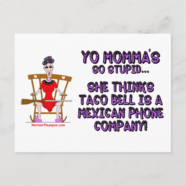 Carte Postale Yo Momma # 10 (Devant)