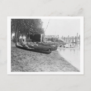 Carte Postale Yocum Canoe House, Arlington Beach Park