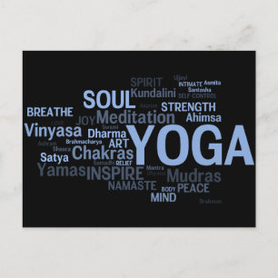 Carte postale YOGA