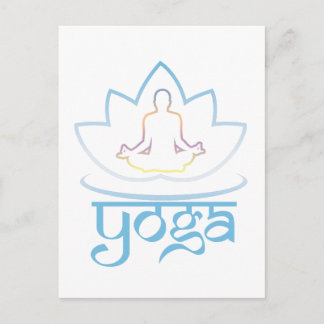 Carte Postale Yoga