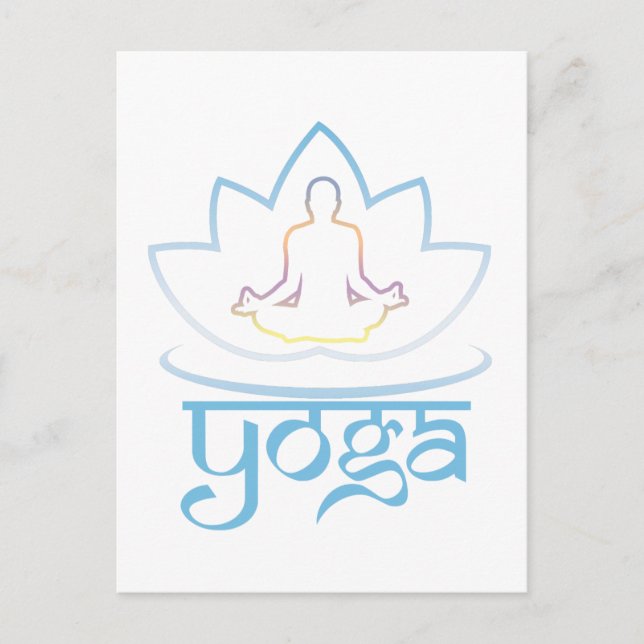 Carte Postale Yoga (Devant)