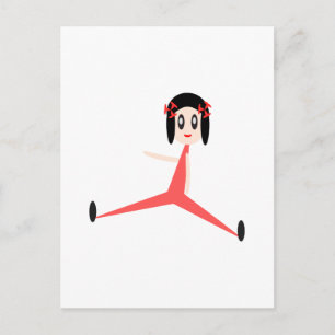 Carte Postale "Yoga Diva"